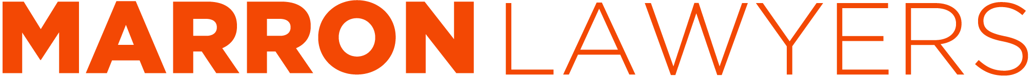Logo:  Marron Lawyers, APC